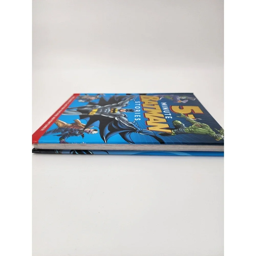 5-Minute Batman Stories Hardcover DC Comics 12 Action-Packed Adventures Book‎